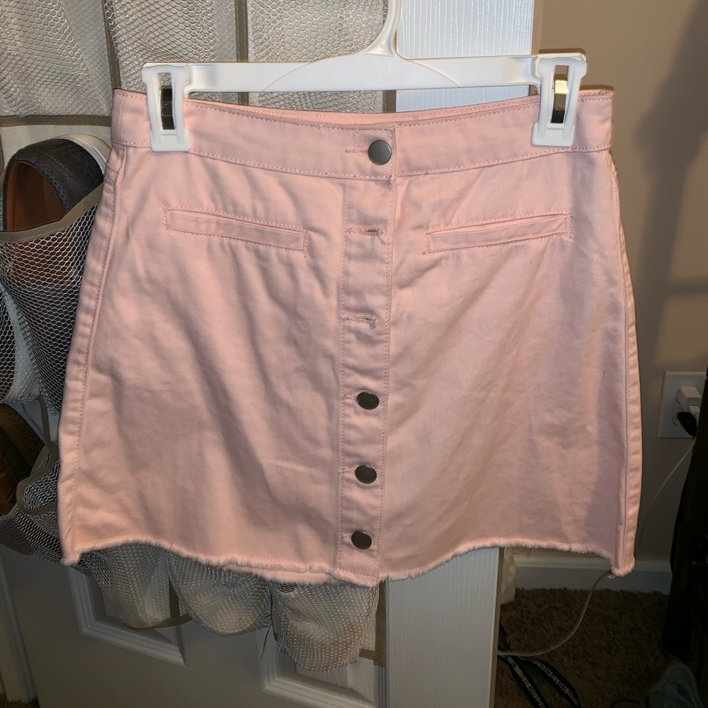 Light pink skirt